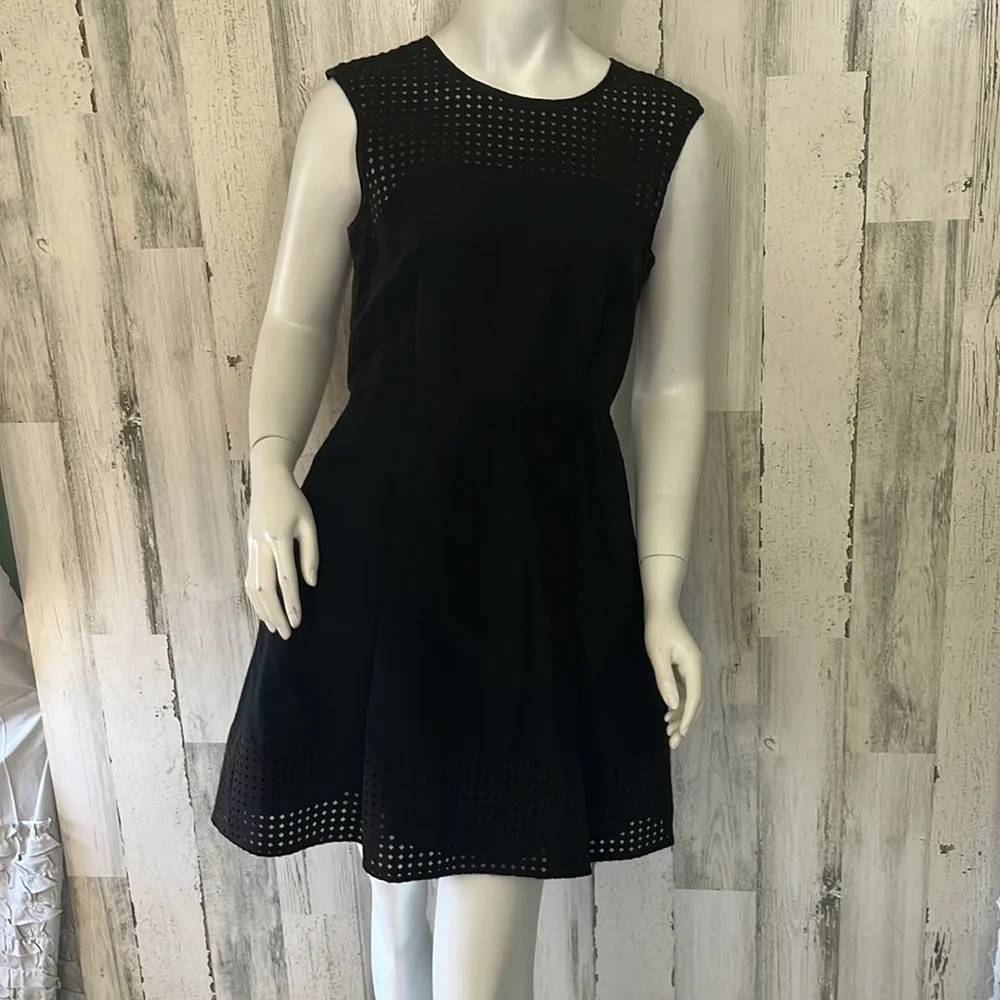 G1- small- Beautiful elegant J. Crew little black dress size 2